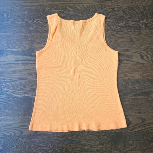 Ashley Stewart Orange Embellished Women's Tank Top Sz.3X - Picture 4 of 7